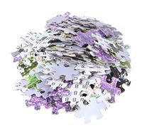 Sosoport 1000 Pezzi Puzzle per Adulti e Intelligente Puzzle Jigsaw per Sviluppare Ragionamento e Stress Tema Lavanda
