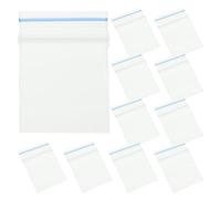 Sosoport 100Pezzi Borse Trasparenti Miniature da Stoccaggio per Accessori Materiale Pratico e Versatile per Gioielli e Piccole Cose