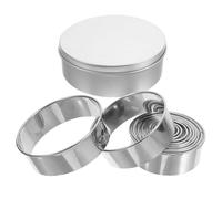 Sosoport 11 Pezzi stampo per biscotti forme biscotti Strumenti professionale utensili da forno stampini per biscotti tagliabiscotti in metallo Acciaio inossidabile