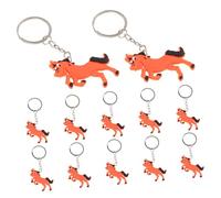 Sosoport 12 Pezzi Portachiavi Cavallo Ciondolo Decorativo per Regali per Gadget per Compleanno Accessori per Borse