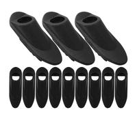 Sosoport 12 Pezzi Tappo Passacavo per Telaio Bici, Foro 5,5mm, Nero, | Riduce L'attrito e Protegge Dalla Polvere, Montaggio senza Attrezzi, per Telai Cavi Freno