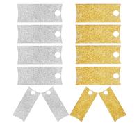 Sosoport 12 Pezzi Targhetta Acrilica Vuota per Bottiglia, Decorazione Fai | Compatibile Coperchio e Tappo, Design Creativo, Non Si Deforma Facilmente, per Ornamento Personalizzato