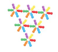 Sosoport 120 Pezzi Dama colorata dama cinese pedina degli scacchi giocare a gettoni gioco di scacchi segnalini dei pedoni pedine del gioco gettoni di gioco Di legno