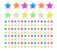 Sosoport 144 Pezzi Star Spoke Beads per Bicicletta Decorazioni Resistenti in Plastica per Ragazzi e Ragazze Accessori per Raggi di Mountain Bike Biciclette per Tricicli