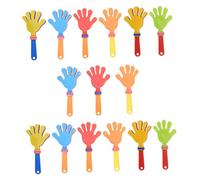 Sosoport 15 Pezzi Battimano in Plastica Rumore Forte Creatore Di Applausi Per Feste Eventi Sportivi Halloween e Compleanni, Accessori Festa Sicuri e Duraturi Per Adulti e Bambini