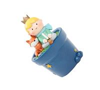 Sosoport 1pezzi Vasetto Da Fiori Resina Forma Di Principe Decorazione Per Ufficio e Casa Per Piante Grasse Stile Notte Stellata Comodo e Portatile Per Regali Famiglia e Amici