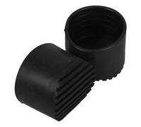 Sosoport 2 Copripiedi Antiscivolo in Gomma per Scale Telescopiche Pieghevoli Tappetini Stabilizzatori Diametro 64 MM Accessori Protettivi per Scale Estensibili Esterno