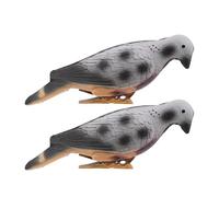 Sosoport 2 Pezzi Bersaglio per Colomba da Tiro con L'Arco in Schiuma Eva, Statua di Piccione Sagomata per Allenamento al Tiro e Pratica di Caccia, Riutilizzabile e Facile da