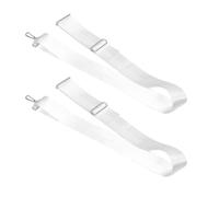 Sosoport 2 Pezzi Cinghia Regolabile per Centro Rete Tennis in Nylon Supporto Portatile Resistente per Club e Uso Domestico Accessorio per Badminton e Pallavolo Facile Conforme Standard