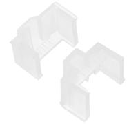 Sosoport 2 Pezzi Copri Puntina Giradischi in Plastica Leggera Protezione Puntina Vinile Copertura Ago Stilo Aderente Per Attrezzatura Dj e Uso Musicale