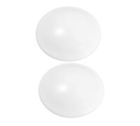 Sosoport 2 pezzi Coprilampada Soffitto Bianco Paralume Rotondo con Clip per Lampade Soffitto e Applique Sostituzione Plafoniera per Interni Camera Cucina Ufficio