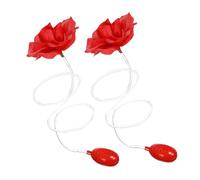 Sosoport 2 Pezzi Di Giocattoli Che Spruzzano Rose Giocattolo Da Spremere Per Fiori Giocattolo Per Scherzi A Spruzzo Rose Finte Kit Per Scherzi Per Scherzi Di Halloween Per Adulti