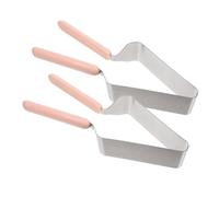 Sosoport 2 Pezzi Pinza Tagliapasta e Spatola Acciaio Inossidabile Lifter per Torte con Impugnatura Ergonomica Facile da e Portatile per Servire e Porzionare Dessert Casa e Ristoranti