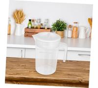 Sosoport 2 Pezzi Trasparente con Contenitore Bevande per Frigorifero Ghiacciata per Tè Freddo Succhi per Feste e Picnic Outdoor
