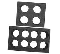 Sosoport 2 pezzi Vassoio Tazze da per Bevande da Asporto Materiale Pearl Wool Design Tè Takeaway e Facile da Trasportare e Utilizzare Riutilizzabile