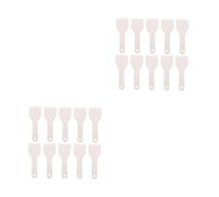 Sosoport 2 Set Pala Antigelo Remover Di Ghiaccio Raschietto Per Ghiaccio Congelatore Pala Di Ghiaccio Pala Per Rimuovere Il Ghiaccio Raschietti Da Neve Per Auto Plastica Bianca 10 Pezzi*2