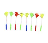 Sosoport 2 Set Scatto A Mano Lucido Battagli Bastoncino Luminoso Di Compleanno Giocattolo Che Applaude Bomboniere Per Batacchio A Mano Batacchio Di Festa Plastica Colore Casuale 4 Pezzi * 2