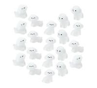 Sosoport 20 Pezzi Statuine in Miniatura Che Si Illuminano Al Buio Adorabili Cagnolini in Resina Per Decorazioni Da Giardino Set Cuccioli Animali Per Paesaggi e Feste