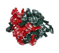Sosoport 200 pezzi Palloncini Natale Lattice Pearl Mix Colori Decorazioni Festa Xmas con Merry Christmas Resistenti e Facili da Gonfiare per Addobbi Festivi