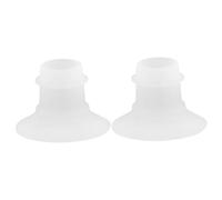 Sosoport 2pezzi Coppette Per Pompa in Silicone Trasparente Inserti Flessibili e Lavabili Per Flangia Pompa Adattatori Per Manuale Accessori Per Allattamento