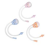 Sosoport 3 Pezzi Aspiratore Nasale per Silicone Antireflusso Facile e Portatile per Del Mucus Remover Catodina Owl