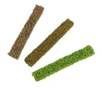 Sosoport 3 Pezzi Di Di Aiuola Verde Mini Casa Delle Bambole Statico Scenario Mini Aiuola Arbusti Kit Decorazione In Miniatura Modelli Artificiali Per Esterni Mini Accessori