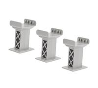 Sosoport 3 Ponte Decorativo per Treni Supporti per Miniatura Stabilità per Piste Ferroviarie per Giardino e Interni Sicuro e per Sviluppo Immaginativo