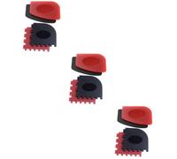 Sosoport 3 Set Raschietto per Piastra Raschietto per La Pulizia Griglia Attrezzo Pan Gill Lodge Acciaio Scrubber Barbecue Padella Griglie Raschietto per Padelle Pc 4 Pezzi*3