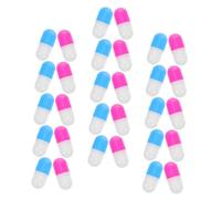 Sosoport 30 Pezzi Giocattoli Simulazione Medica per Capsule Colorate per Giocare Dottore Attività per Sviluppare Abilità Motorie e Creatività per Divertimento Interattivo per Esperienze
