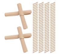 Sosoport 300 Pezzi Mini Pezzi di Carta Kraft Marrone per Messaggi di Auguri Vintage, per Celebrazioni e Anniversari, Design Elegante e Unico per Lettere Motivazionali