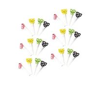 Sosoport 36 Pezzi Whistling Dragon Roll Casse Audio Forniture Per Feste Oggetti Di Scena Tifo Fischio Bomboniere Fischi Di Incoraggiamento Scoppi Fischi Fischio Colorato Plastica
