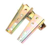 Sosoport 4 Paia Staffa per Divano Componibile Connettore per Mobili Bullone in Metallo per Fissaggio di Divano Fibbia Ad Incastro Accessorio per Mobili