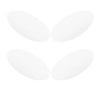 Sosoport 4 Pezzi Copertura per Lampada da Soffitto in Acrilico Rotonda 17 Cm Struttura Robusta e Design Contemporaneo per Illuminazione Interna