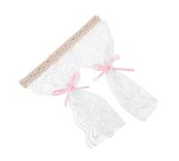 Sosoport 4 Pezzi mobili in miniatura piccoli mobili da casa delle bambole accessori per case delle bambole in miniatura Accessori per la casa in miniatura stoffa bianca