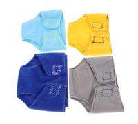 Sosoport 4 Pezzi Pannolini Decorativi per Pannolini Sostitutivi Ruolo Accessori per Stimolano Empatia e Creatività Dei Facili da Indossare e Rimuovere Materiale Sicuro e Morbido