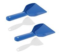 Sosoport 4 Pezzi Set di strumenti per pala ghiaccio con pickup neve Shovel Snow Sweeler di ghiaccio della pala della neve pala spazzaneve sbrinatore congelatore sbrinatore frigorifero pp