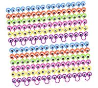 Sosoport 4 Set Giocattoli Ad Anello Di Attività Dito Dell'occhio Burattino Da Dito Bulbo Oculare Ragazzo Palla Dita Anello Del Bulbo Oculare Blu Plastica Colore Casuale Pezzi * 4