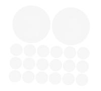 Sosoport 40 Pezzi Tappetino Silicone Steamer Rotondo Non Stick Alta Resistenza Calore Riutilizzabile per Cottura Vapore Dim Sum Gnocchi e Friggitrice ad Aria Facile da Pulire e Compatto per