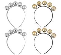 Sosoport 4pezzi Copricapo Tema Discoteca Cerchietto Per Capelli Sfera Specchiata Accessori Per Feste Anni Bomboniere Per Compleanno Cerchietto Da Discoteca Per Ragazze
