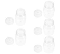 Sosoport 5 Pezzi Bottiglia a Bocca Larga in Plastica PC da 350ml per Coltura di Tessuti Vegetali e Cellule, Contenitore per Campioni con Tappo, per Ricerca e Didattica in Laboratorio