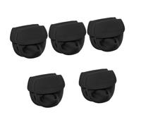 Sosoport 5 Set Borsa Per Baitcasting Attrezzatura Carpa Mulinello Da Pesca Pescare Pinza Rig Cassa Della Bobina Titolari Kit Di Esche Da Pesca Impermeabile Netto Black Neoprene 2 Pezzi * 5