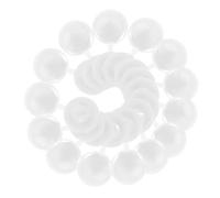 Sosoport 500 Pezzi Tappi Coprivite Incernierati M5 Bianchi in Plastica per Mobili Coperture Protettive Decorativi per Viti da Armadio e Tavoli Soluzione Rapida per Rifacimento Fai da Te