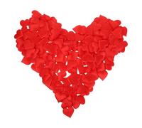 Sosoport 500pezzi Petali Rossi Forma di Cuore Pz Coriandoli Romantici in Spugna per Decorazioni da Tavola San Matrimoni Feste di Fidanzamento