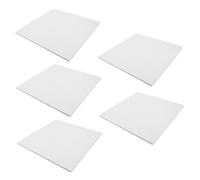 Sosoport 5pezzi Pannello Fonoassorbente in Feltro Utile per Casa e Ufficio Riduce Riverbero ed Eco Decorazione da Parete