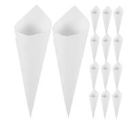 Sosoport 60 Coni di Carta Kraft per Petali e Decorazioni Portaconi per Matrimoni e Feste Coni Artigianali per Caramelle e Bouquet Confezione da 2 Pacchi da 30 Pezzi