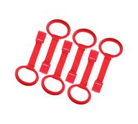 Sosoport 6pezzi Cinque Anelli Per Ragazzo Ragazza Anelli Da Tirare Per Apprendimento Dei Ragazzo Ragazza Al Letto Assistenti in Piedi Da Appendere