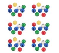 Sosoport 75 Pezzi Palline da Bingo Sostitutive Numerate 1-75, Plastica, 15 | Design a Colori Numeri Incisi, per Ruota Bingo Standard da 8 Pollici, Ordine Pratico