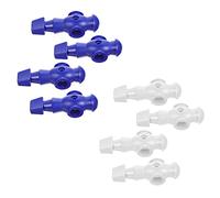 Sosoport 8 Pezzi giocatore di macchine da calcio giocatori di calcio balilla sostituto del calcio balilla accessori macchina Accessori per il calcio desktop giocattoli da calcio balilla