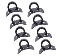 Sosoport 8 Set Clip C per Cavi Bici in Lega con Base Adesiva Guida Deragliatore per Bici da Strada e Fuoristrada Fissaggio Cavo Derailleur Shifter Accessori Uomo per Riparazione Telaio