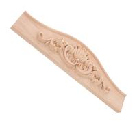 Sosoport Applique in Legno Intagliate a Mano per Mobili Frontone in Stile Francese Decorazioni per Armadi e Porte Domestiche Intagli in Legno per Mobili Fai da Te